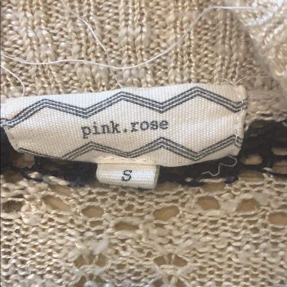 Pink Rose Sweater - Picture 2 of 3